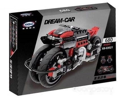 Конструктор Xingbao Dream Car XB-03021 Футуристичный мотоцикл