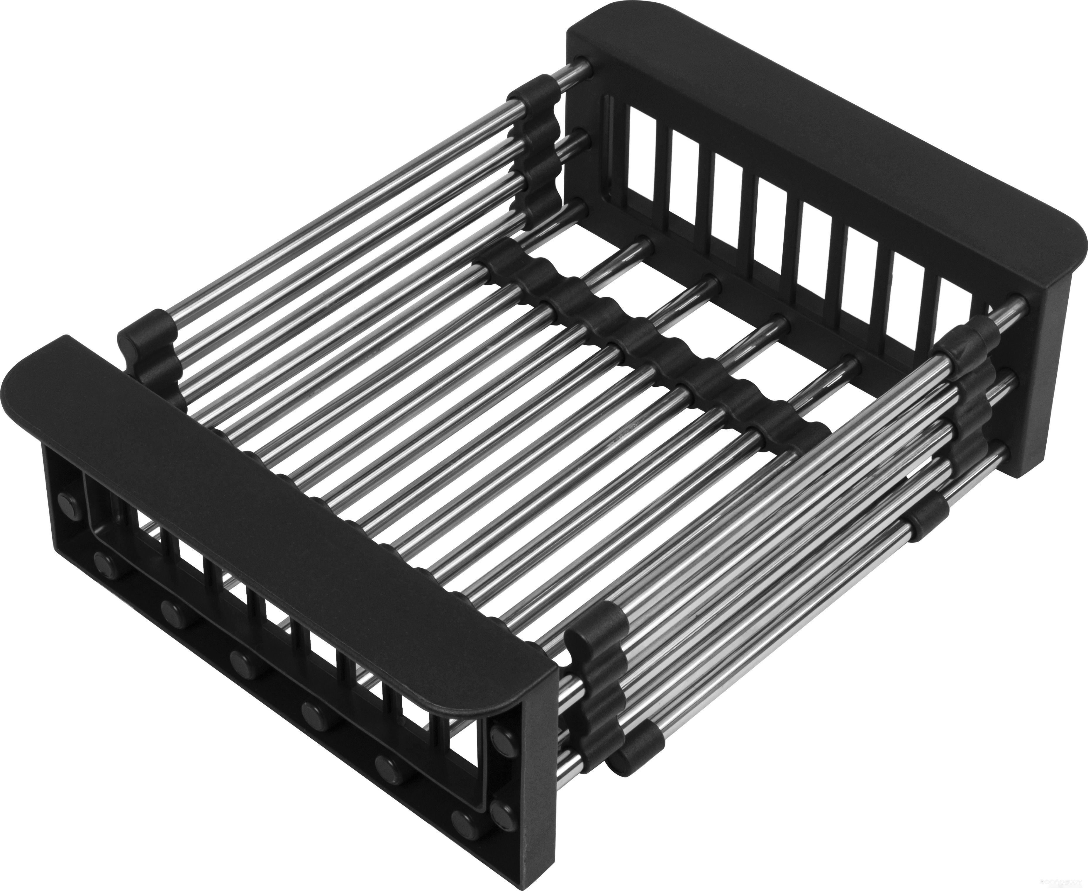 Кухонная мойка ARFEKA ECO AR 500*500 + AR 001 + AR DS 11 BLACK, фото 4