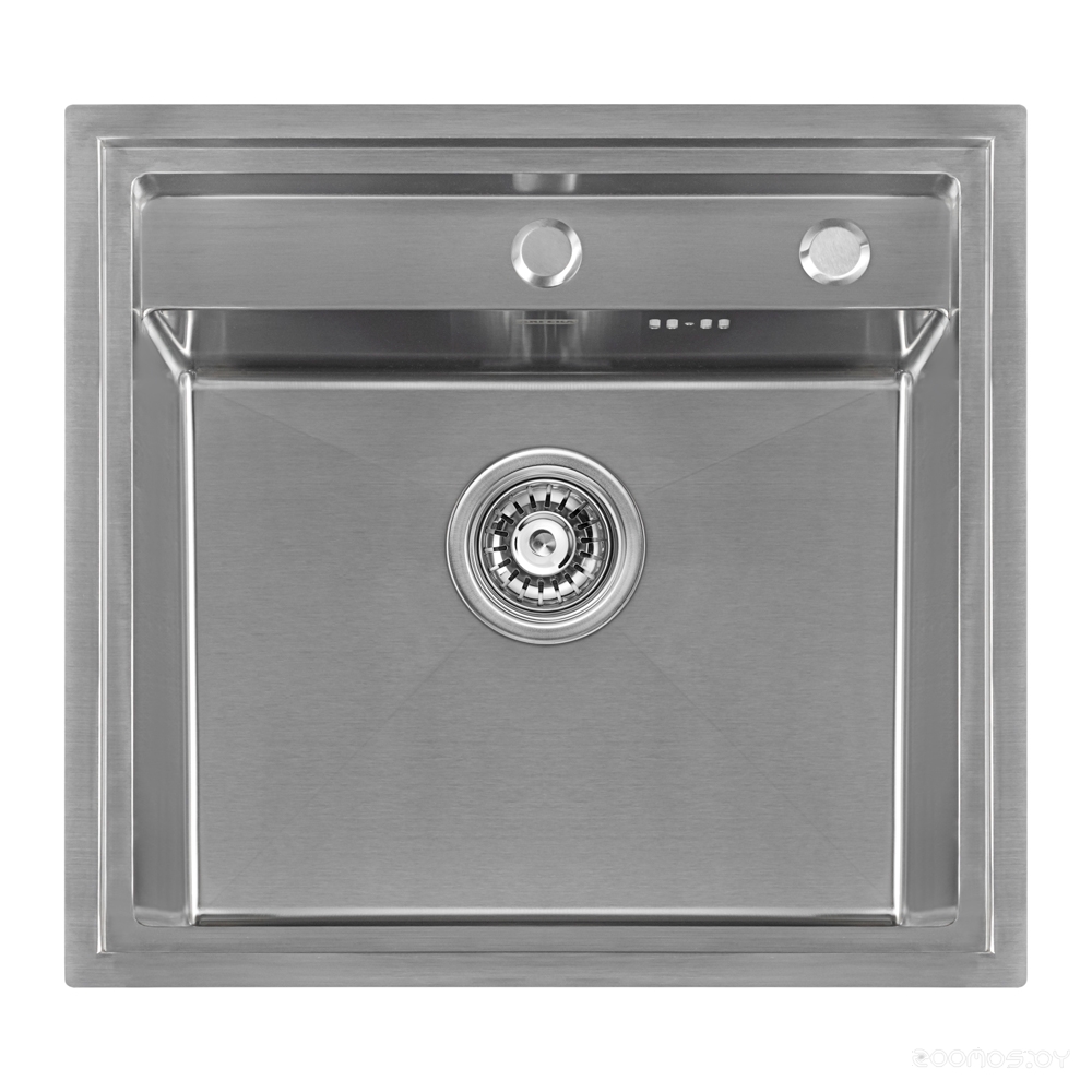 Кухонная мойка ARFEKA AF 520*490 + AF FSS304 + ZP DS SATIN, фото 4
