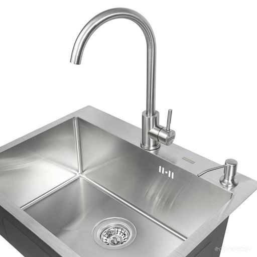 Кухонная мойка ARFEKA ECO AR 600* AF SD-03SS304 + ZP DS SATIN, фото 1