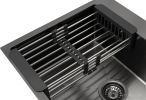Кухонная мойка ARFEKA ECO AR 600*500 + AR 001 + AR DS 11 BLACK