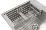 Кухонная мойка ARFEKA ECO AR 600*500 SATIN+коландер AR 001+дозатор AR DS 11