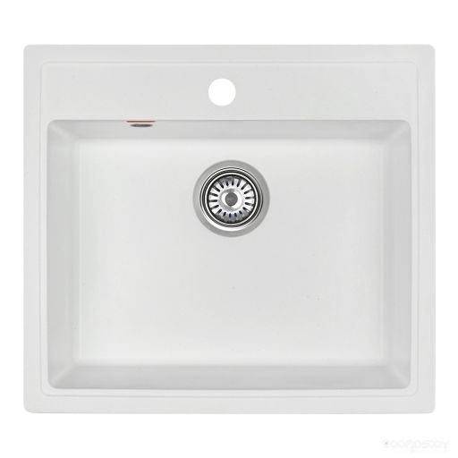 Кухонная мойка ARFEKA Quadro (белый), фото 1