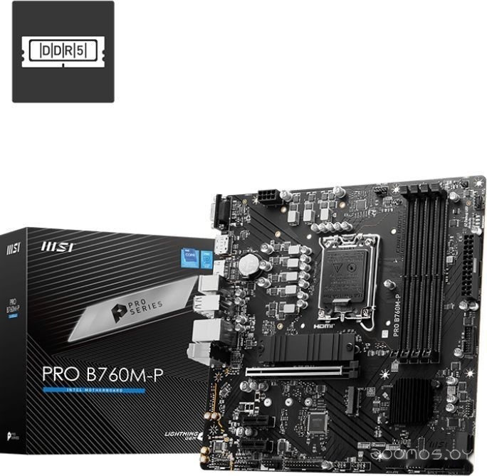 Материнская плата MSI Pro B760M-P, фото 4