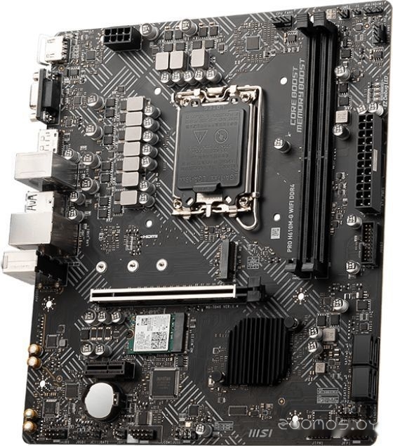 Материнская плата MSI PRO H610M-G WiFi DDR4, фото 2