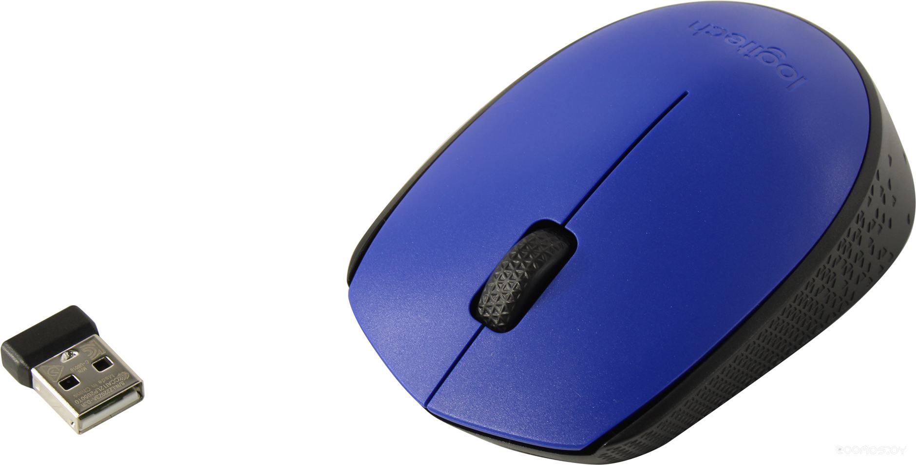Мышь Logitech M170 / 910-004647 (черный/синий), фото 2