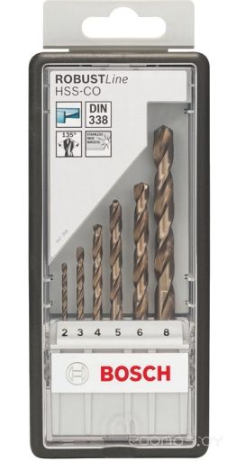 Набор сверл Bosch 2607019924 6 предметов