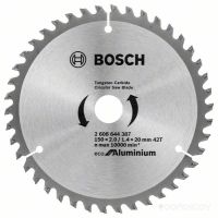 Диск пильный по алюминию Bosch Eco for Aluminium 150x20 мм 42 зуб.