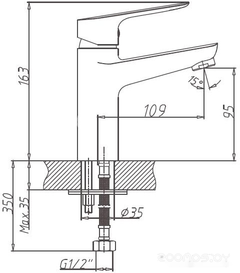Смеситель Haiba HB10506, фото 2