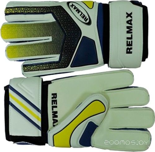 Перчатки Relmax Profit2F (белый/желтый/черный, 10 размер)