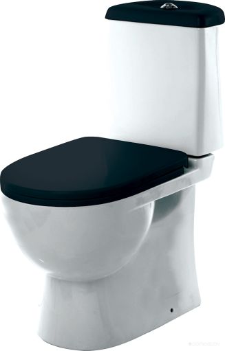 Унитаз SANITA LUXE Best Black (с пневмокрышкой)