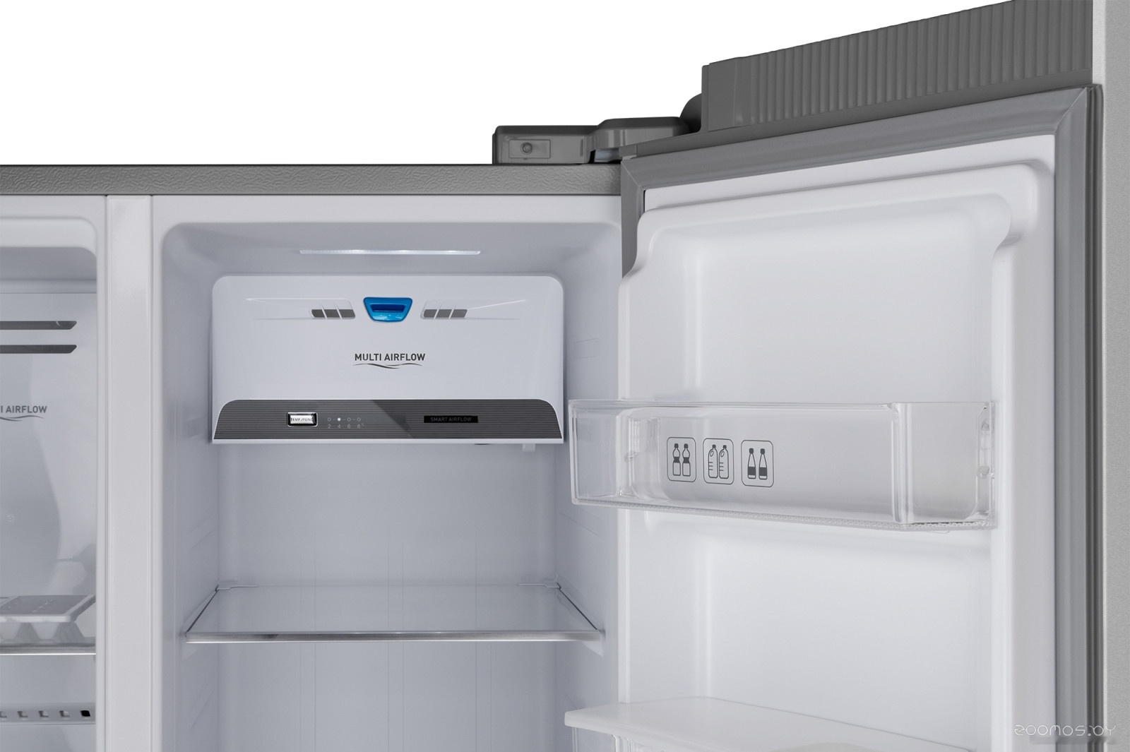 Холодильник side by side Weissgauff WSBS 600 X NoFrost Inverter Water Dispenser, фото 6