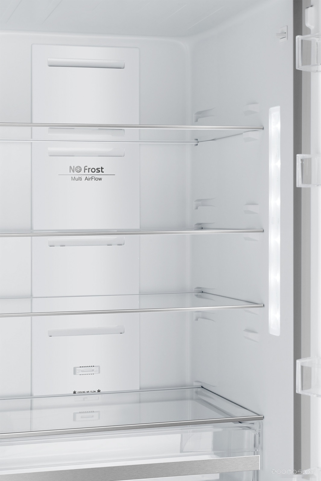 Холодильник Weissgauff WRK 2000 D Full NoFrost Inverter Grey Glass, фото 6