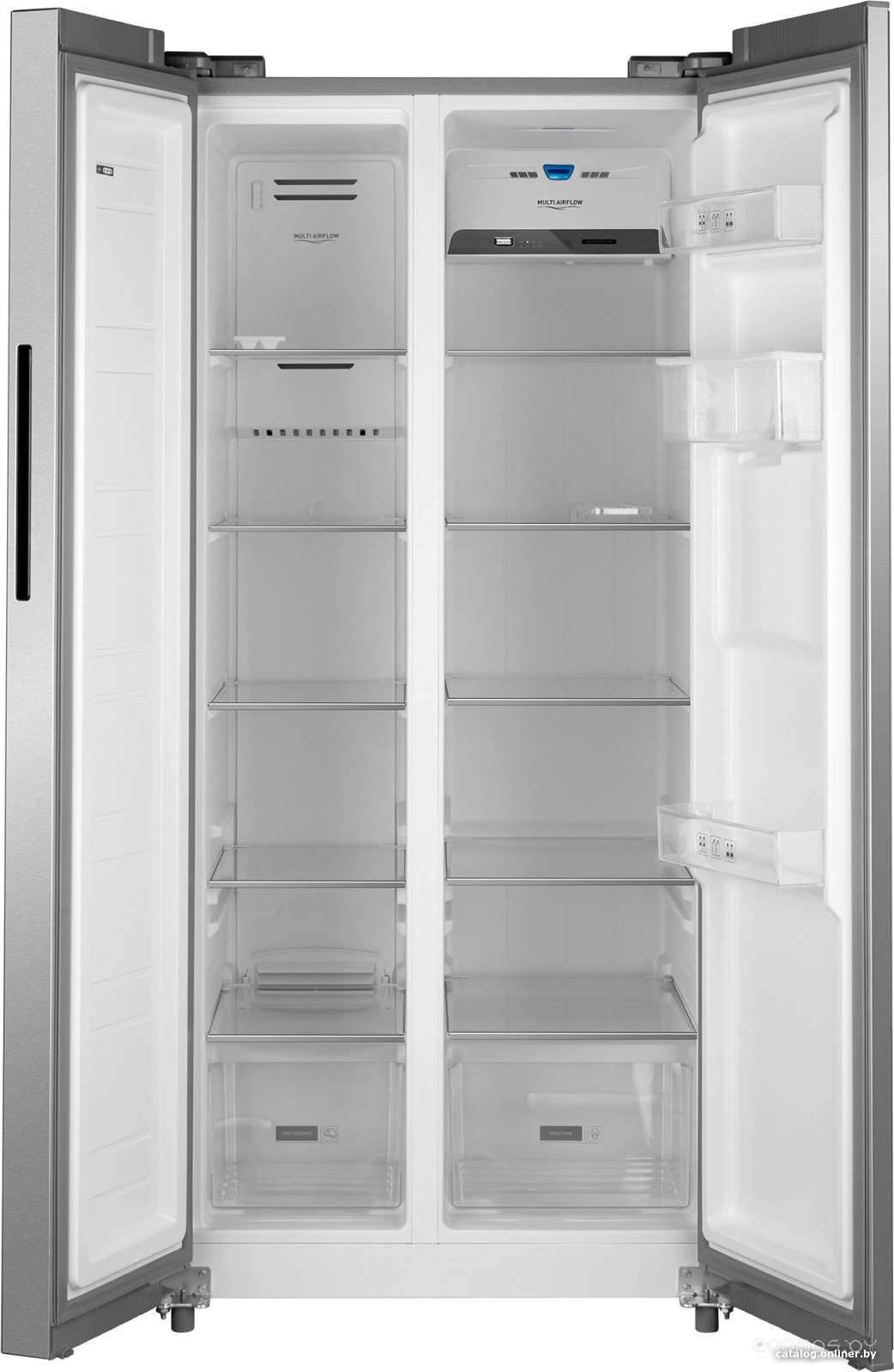 Холодильник side by side Weissgauff WSBS 600 X NoFrost Inverter Water Dispenser, фото 3
