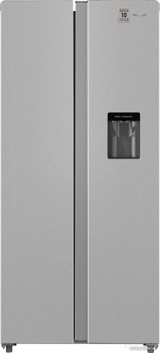 Холодильник side by side Weissgauff WSBS 600 X NoFrost Inverter Water Dispenser, фото 1