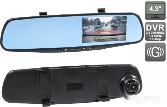 Видеорегистратор-зеркало AVEL AVS0450DVR