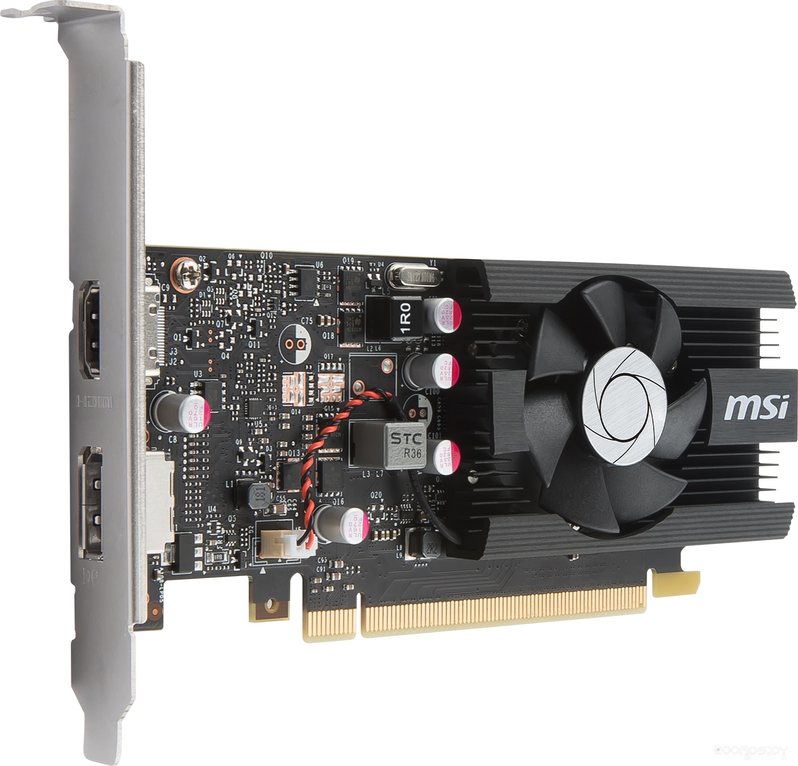 Видеокарта MSI GeForce GT 1030 LP OC 2GB GDDR5 [GT 1030 2G LP OC], фото 4