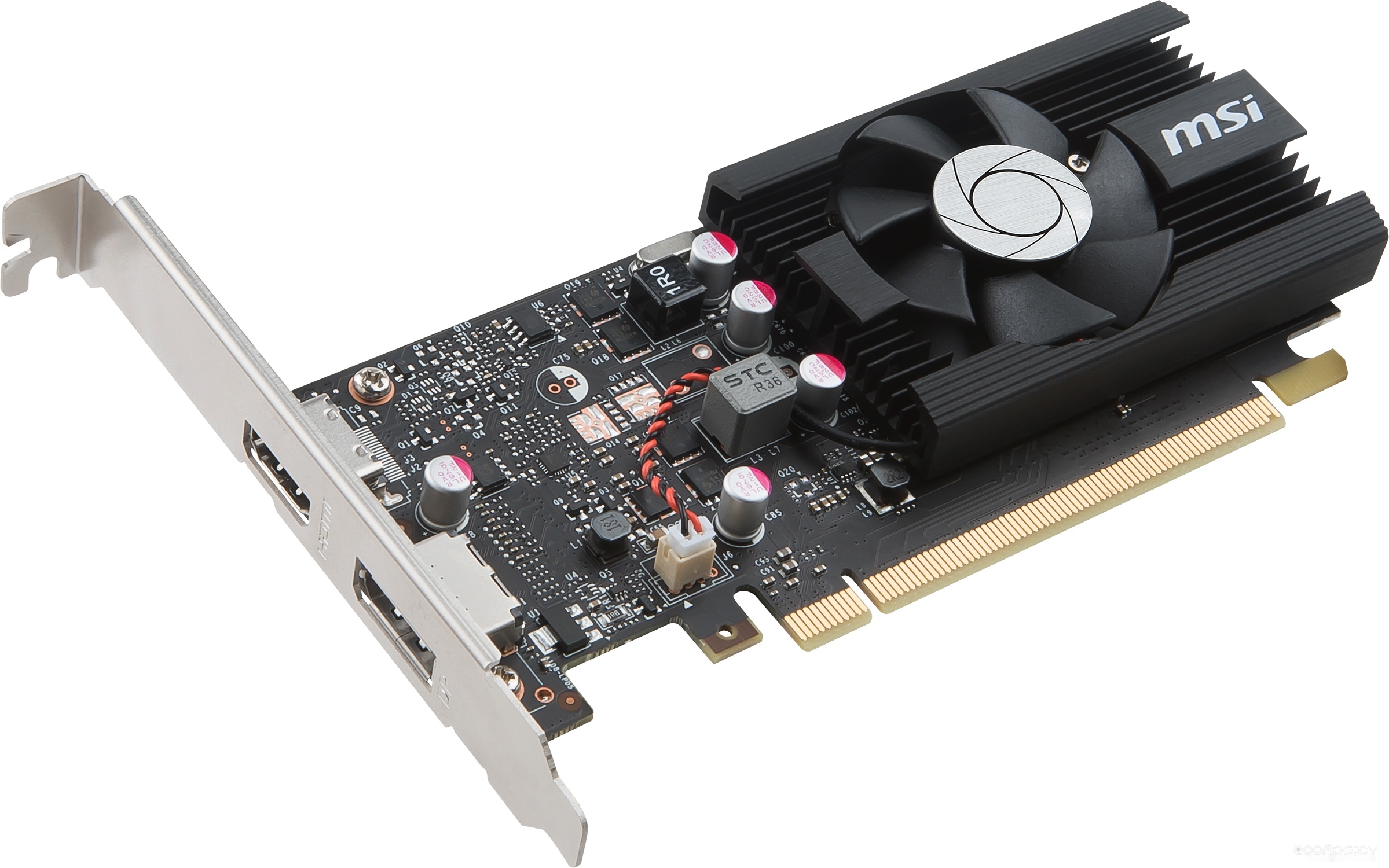 Видеокарта MSI GeForce GT 1030 LP OC 2GB GDDR5 [GT 1030 2G LP OC], фото 2