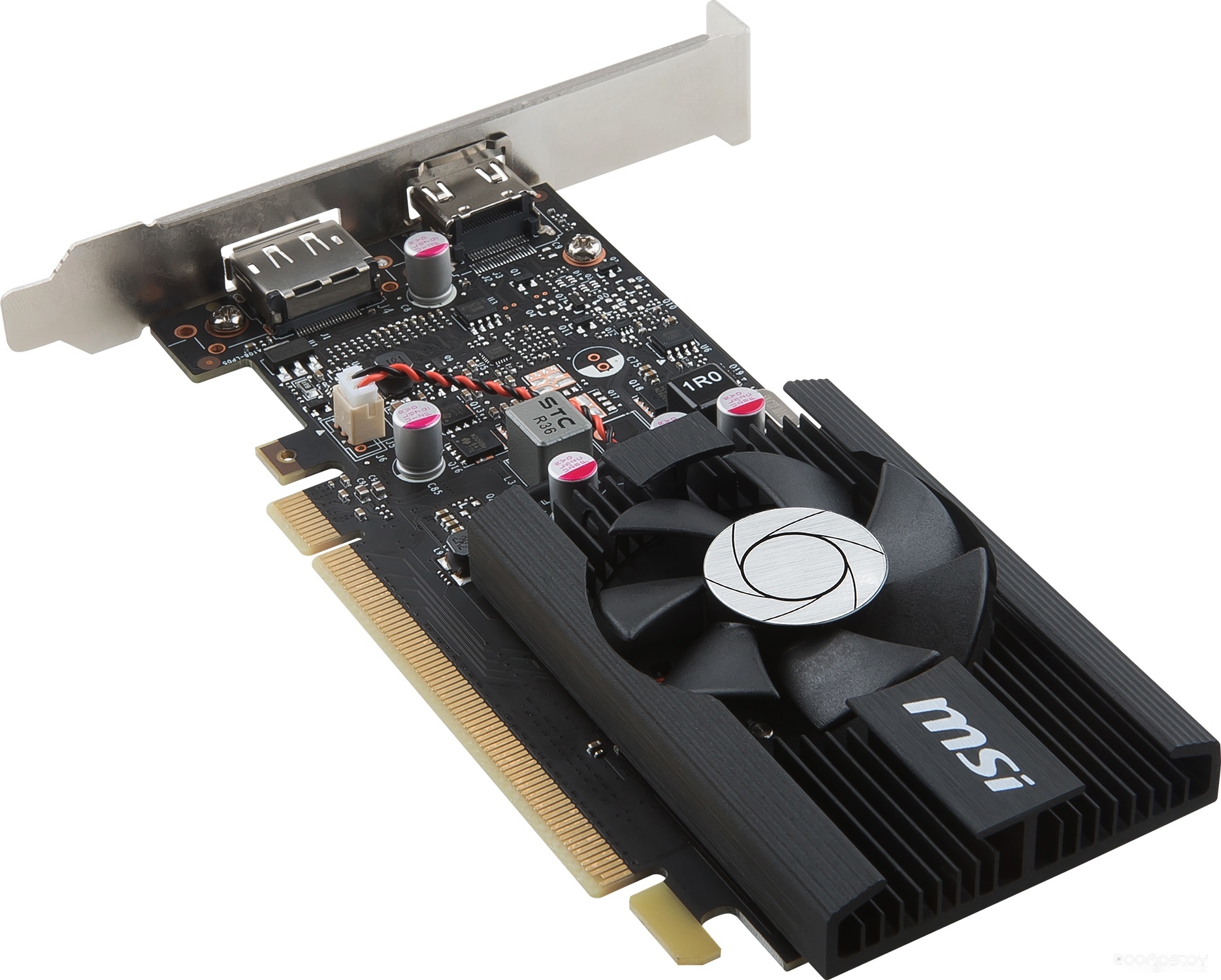 Видеокарта MSI GeForce GT 1030 LP OC 2GB GDDR5 [GT 1030 2G LP OC], фото 3