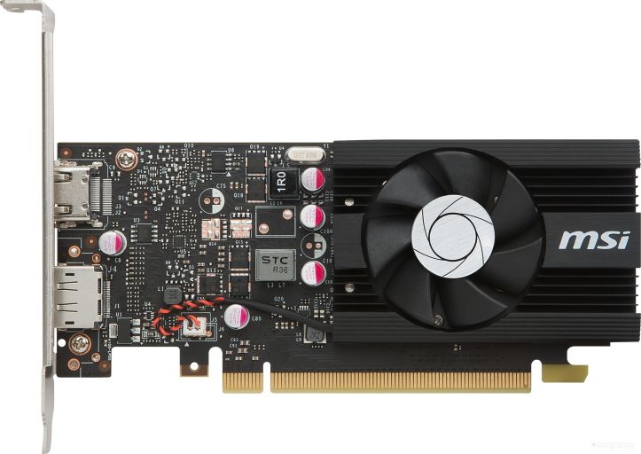 Видеокарта MSI GeForce GT 1030 LP OC 2GB GDDR5 [GT 1030 2G LP OC], фото 1