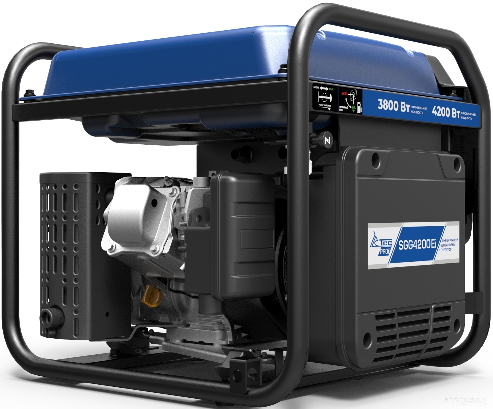 Бензиновый генератор ТСС SGG 4200EI, фото 6