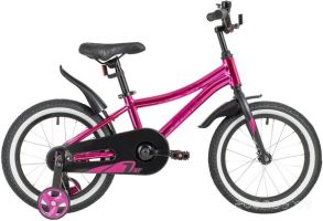 Детский велосипед Novatrack Prime 16 (розовый, 2020)