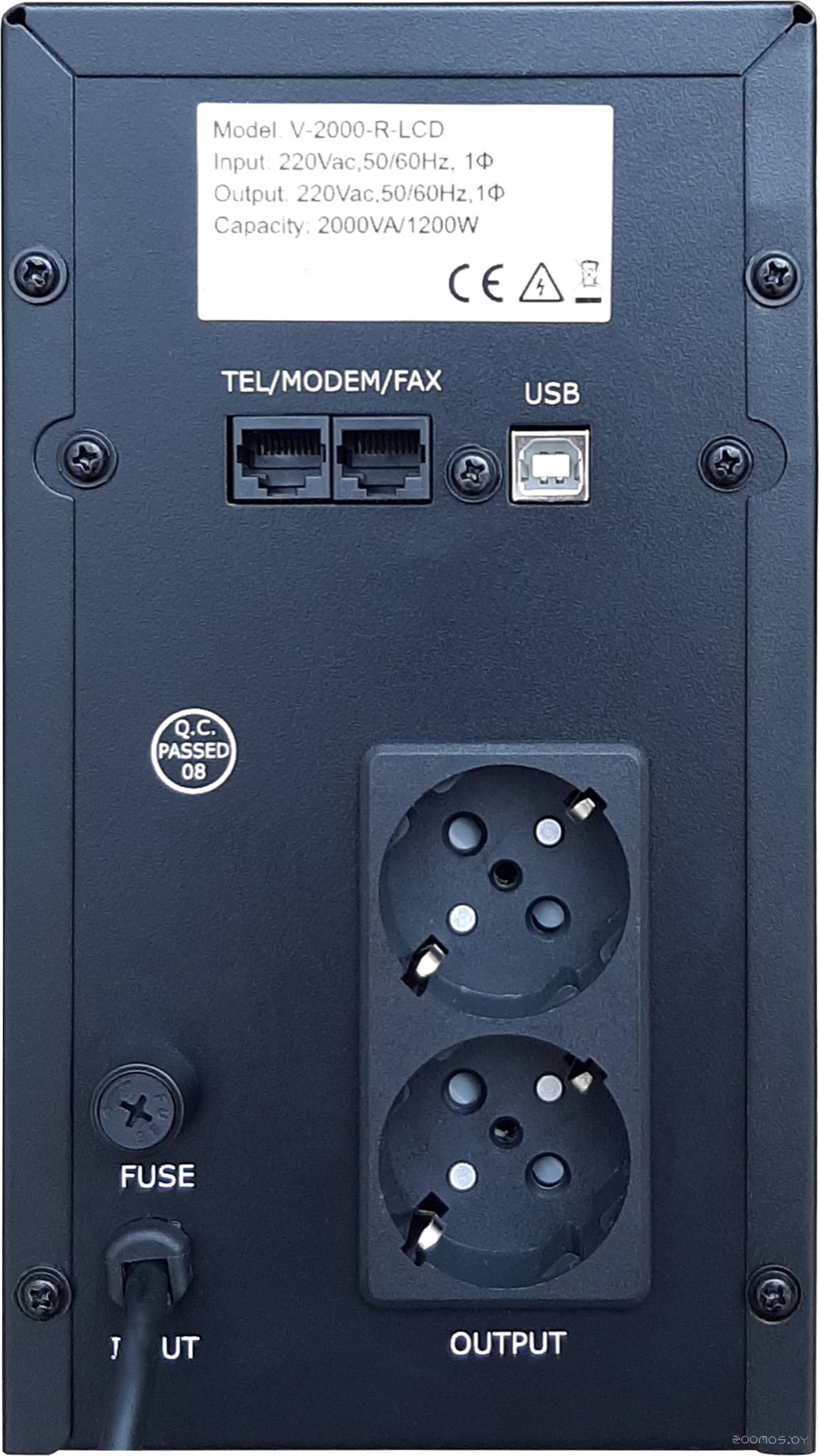 Источник бесперебойного питания SVC V-2000-R-LCD, фото 3