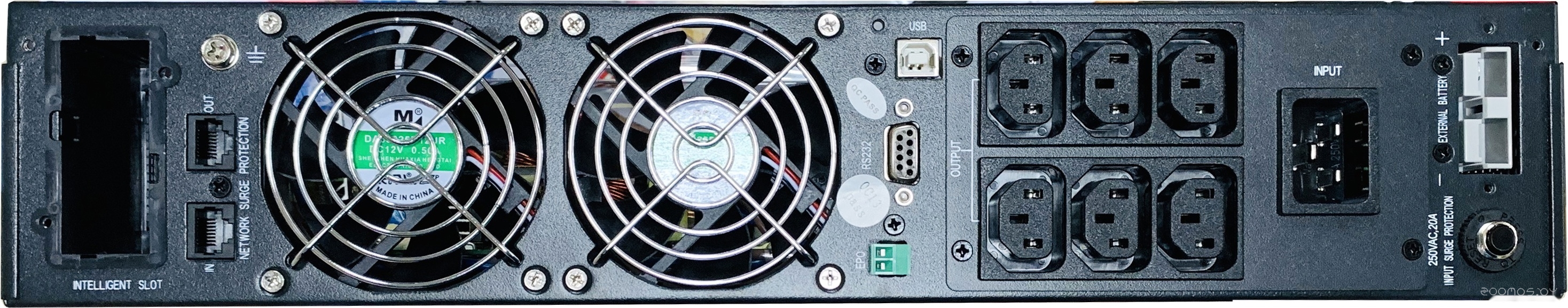 Источник бесперебойного питания SVC RT-2KL-LCD/SE6, фото 3