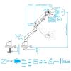 Кронштейн Arm Media LCD-T35 (серебристый)