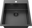 Кухонная мойка Zorg ZRN 5045 Premium PVD Gunblack
