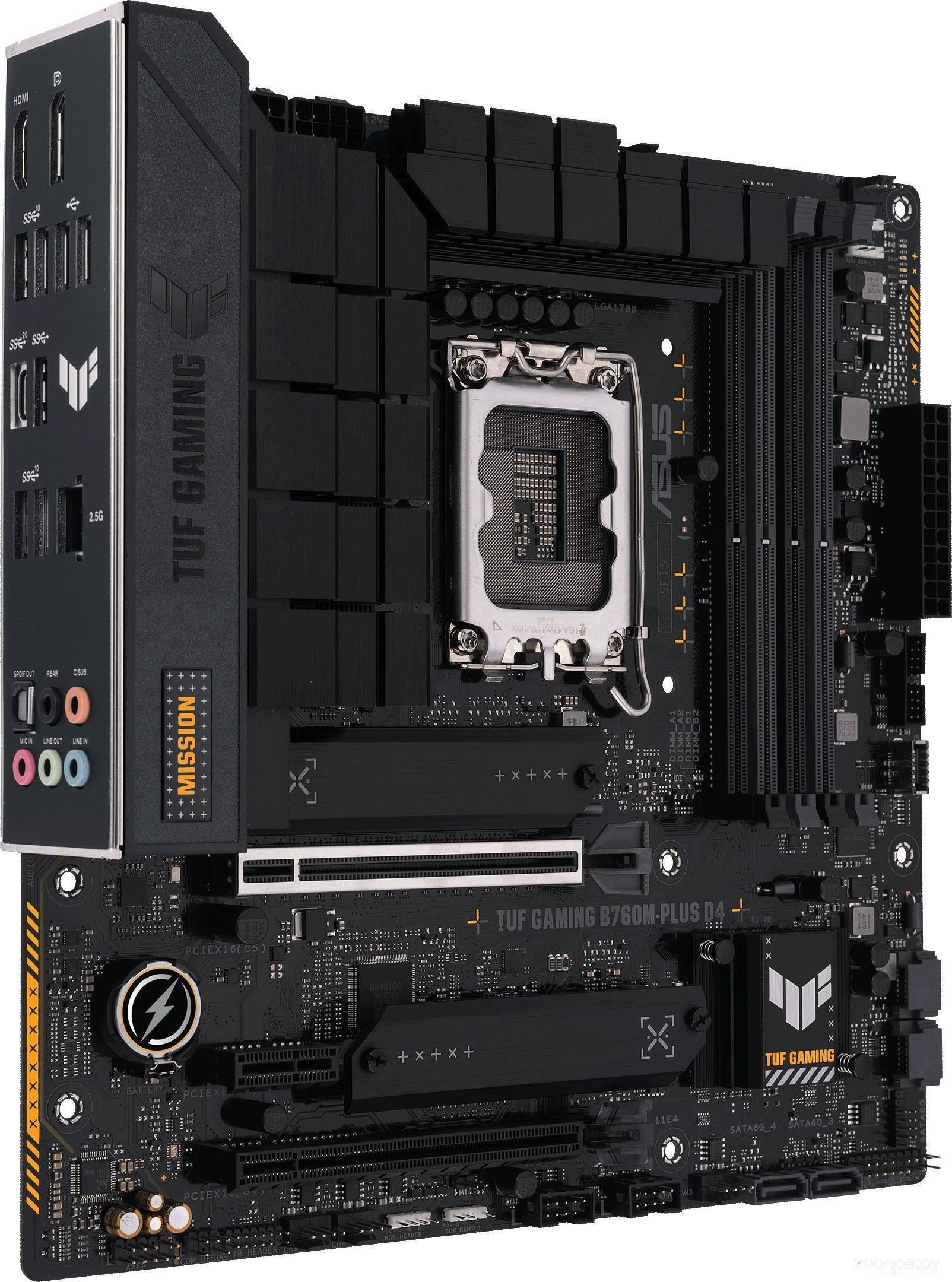 Материнская плата Asus TUF Gaming B760M-Plus D4, фото 2
