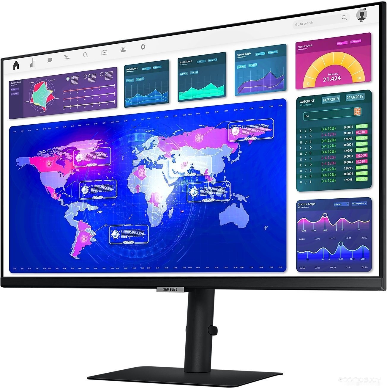 Монитор Samsung ViewFinity S60A LS27A600NAIXCI, фото 16