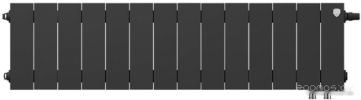 Биметаллический радиатор Royal Thermo PianoForte 200 Noir Sable VDR (14 секций)