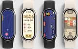 Фитнес-браслет Xiaomi Smart Band 8 (серый, с черным силиконовым ремешком, международная версия)