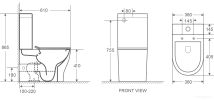 Унитаз Weltwasser Angerbach 001 GL-WT (белый глянец)