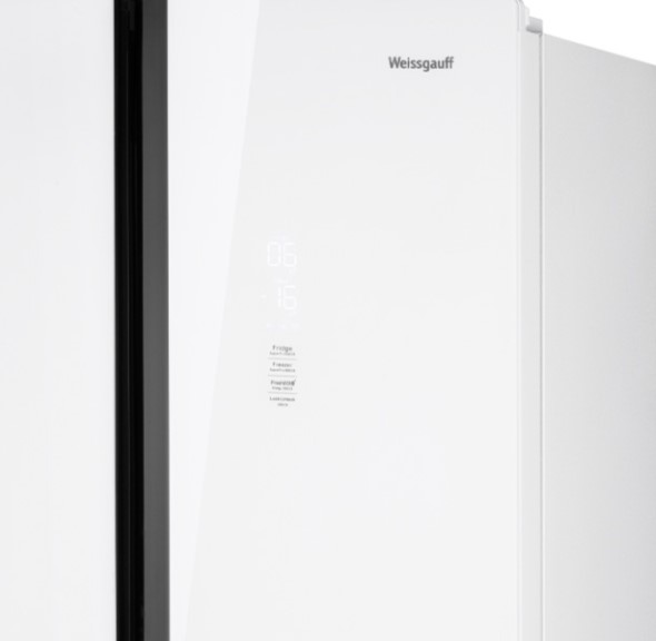 Холодильник Weissgauff WCD 450 WG NoFrost Inverter, фото 9