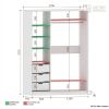 Шкаф-купе Кортекс-мебель СЕНАТОР ШК11 классика, ДСП+Зеркало, Дуб сонома