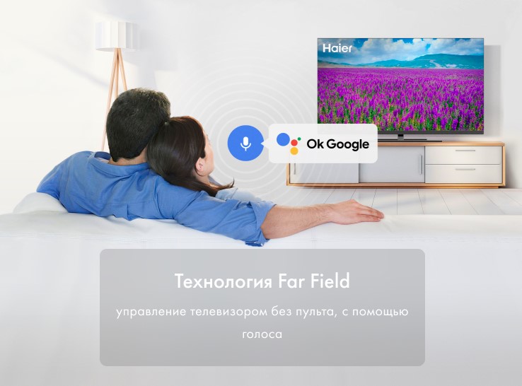 Телевизор HAIER 55 Smart TV AX Pro, фото 8