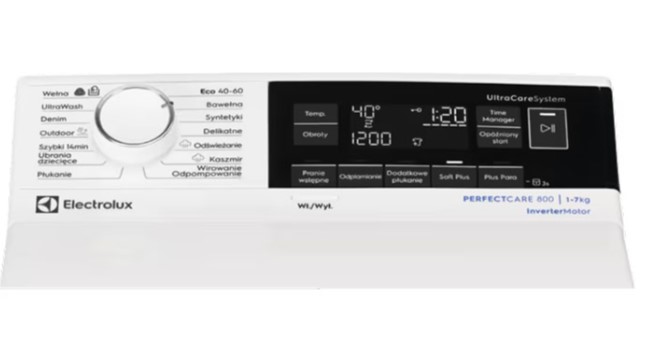 Стиральная машина с вертикальной загрузкой Electrolux UltraCare 800 EW8TN3372P, фото 2