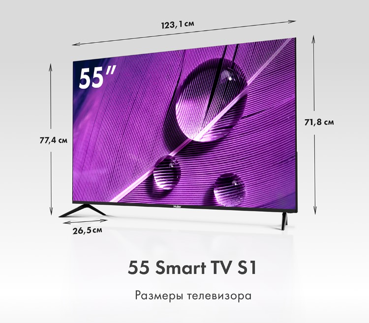Телевизор HAIER 50 Smart TV S1, фото 2
