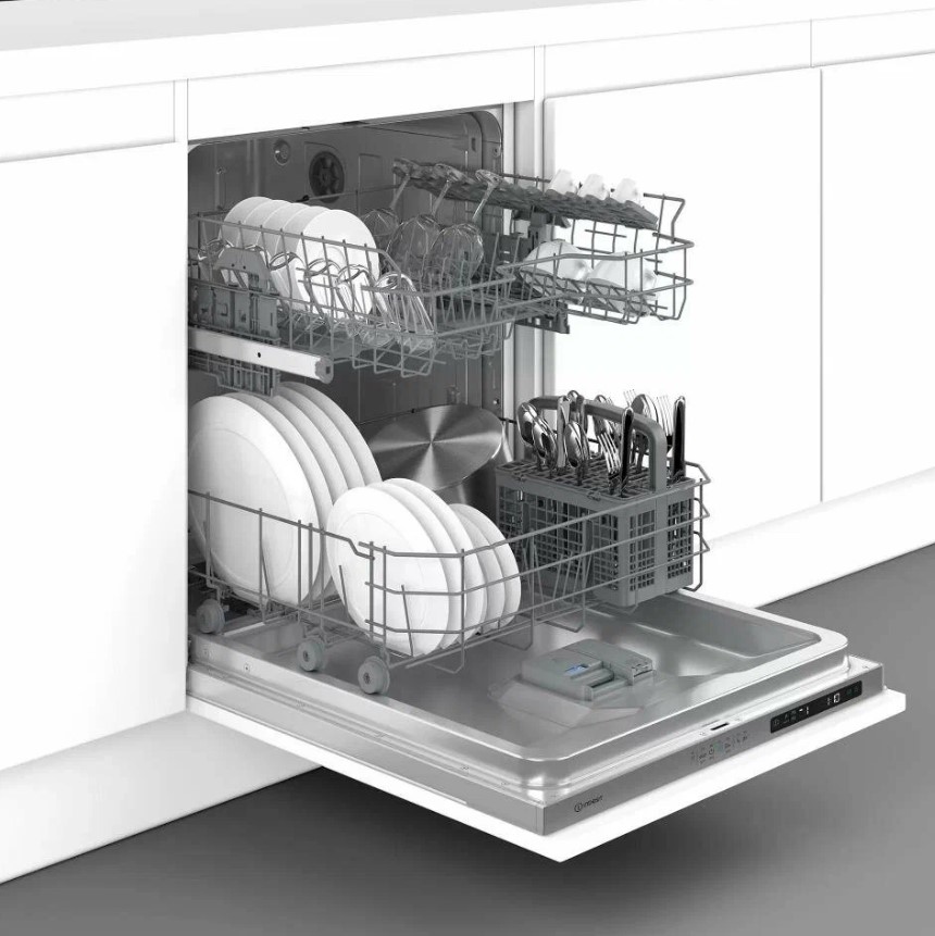 Посудомоечная машина Indesit DI 3C49 B, фото 3