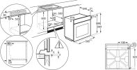 Электрический духовой шкаф Electrolux LOC8H31X