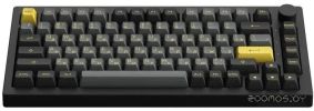 Клавиатура Akko 5075B Plus Black & Gold (Akko Cream Yellow V3)