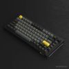 Клавиатура Akko 5075B Plus Black & Gold (Akko Cream Yellow V3)
