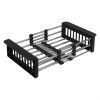 Кухонная мойка ARFEKA ECO AR 600*500, коландер, дозатор BLACK DECOR