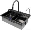 Кухонная мойка ARFEKA ECO AR 750*450 Black PVD Nano