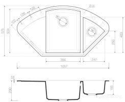 Кухонная мойка Omoikiri Sakaime 105C-PL [4993209]