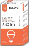 Лампочка Belsvet


 LED-M G45 7 W 3000K E27