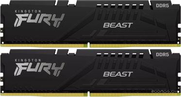 Оперативная память Kingston FURY Beast 2x8ГБ DDR5 5200МГц KF552C40BBK2-16
