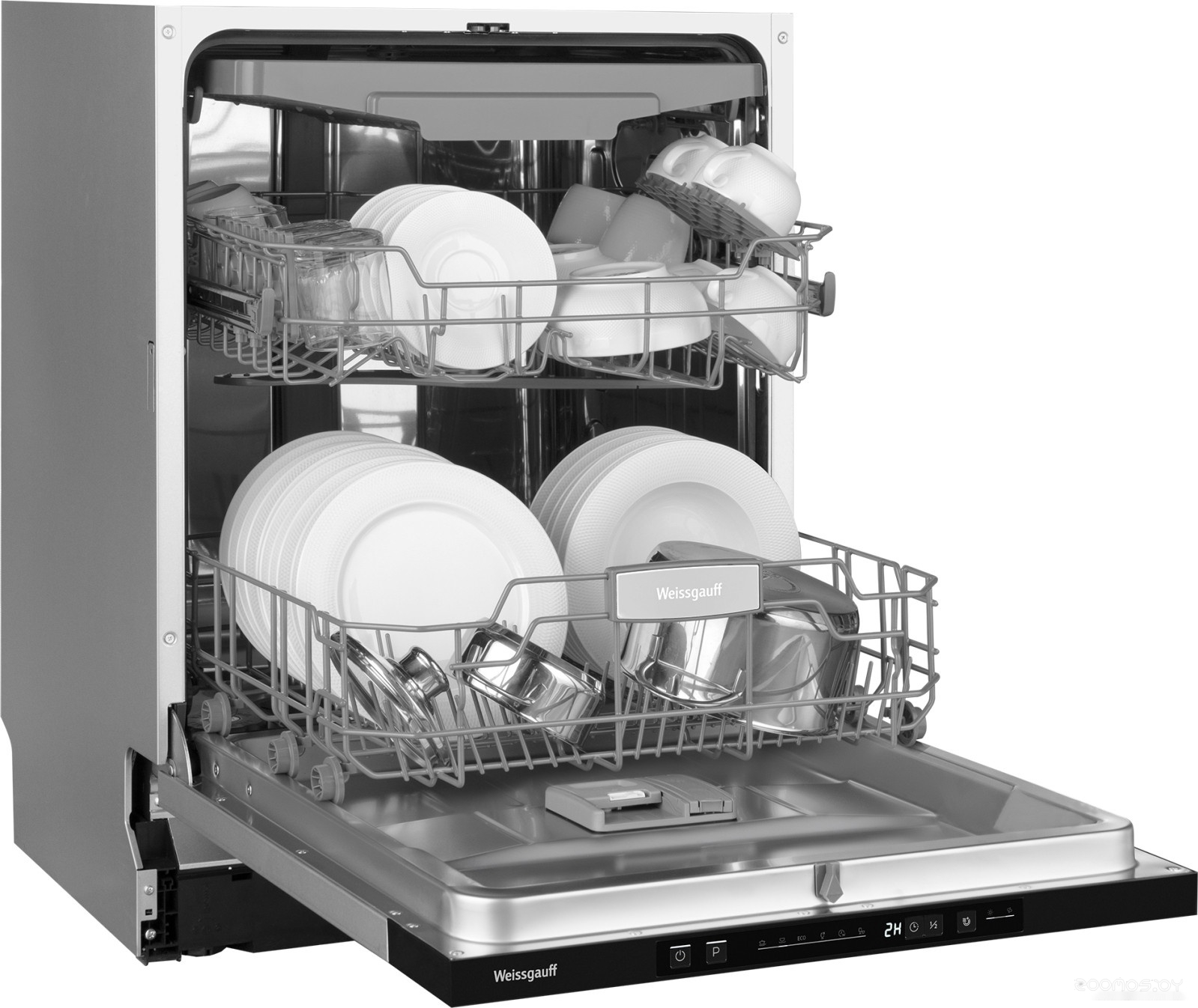 Встраиваемая посудомоечная машина Weissgauff BDW 6136 D Info Led, фото 6